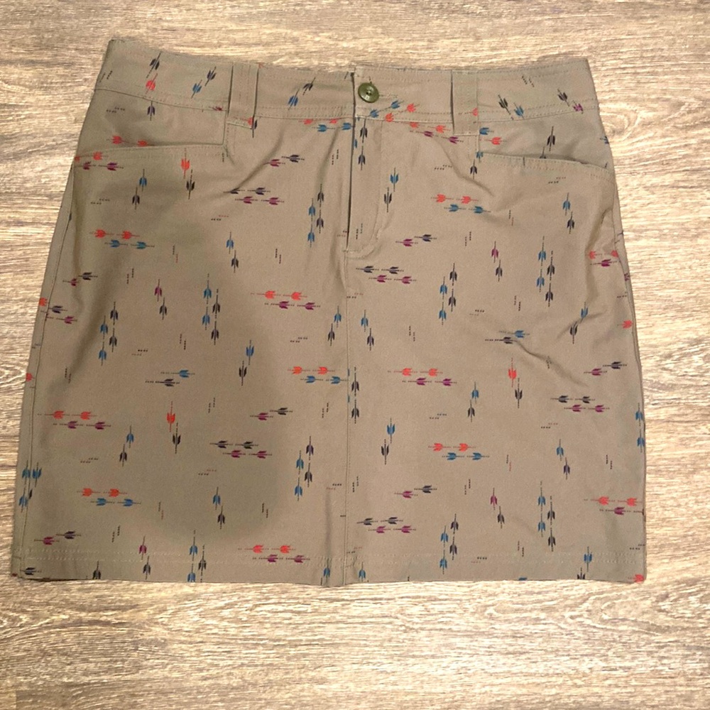 Eddie Bauer Olive Green Skort Size 6
